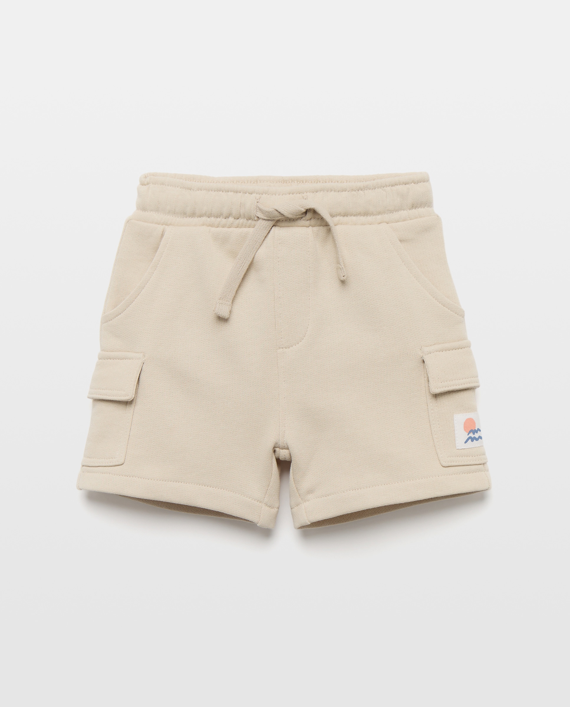 Imagen 0 de Bermuda de bebé felpa cargo