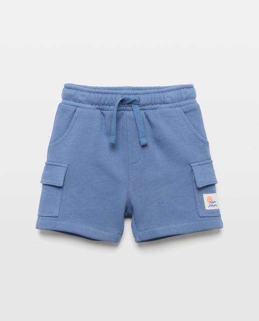 Imagen 0 de Bermuda de bebé felpa cargo