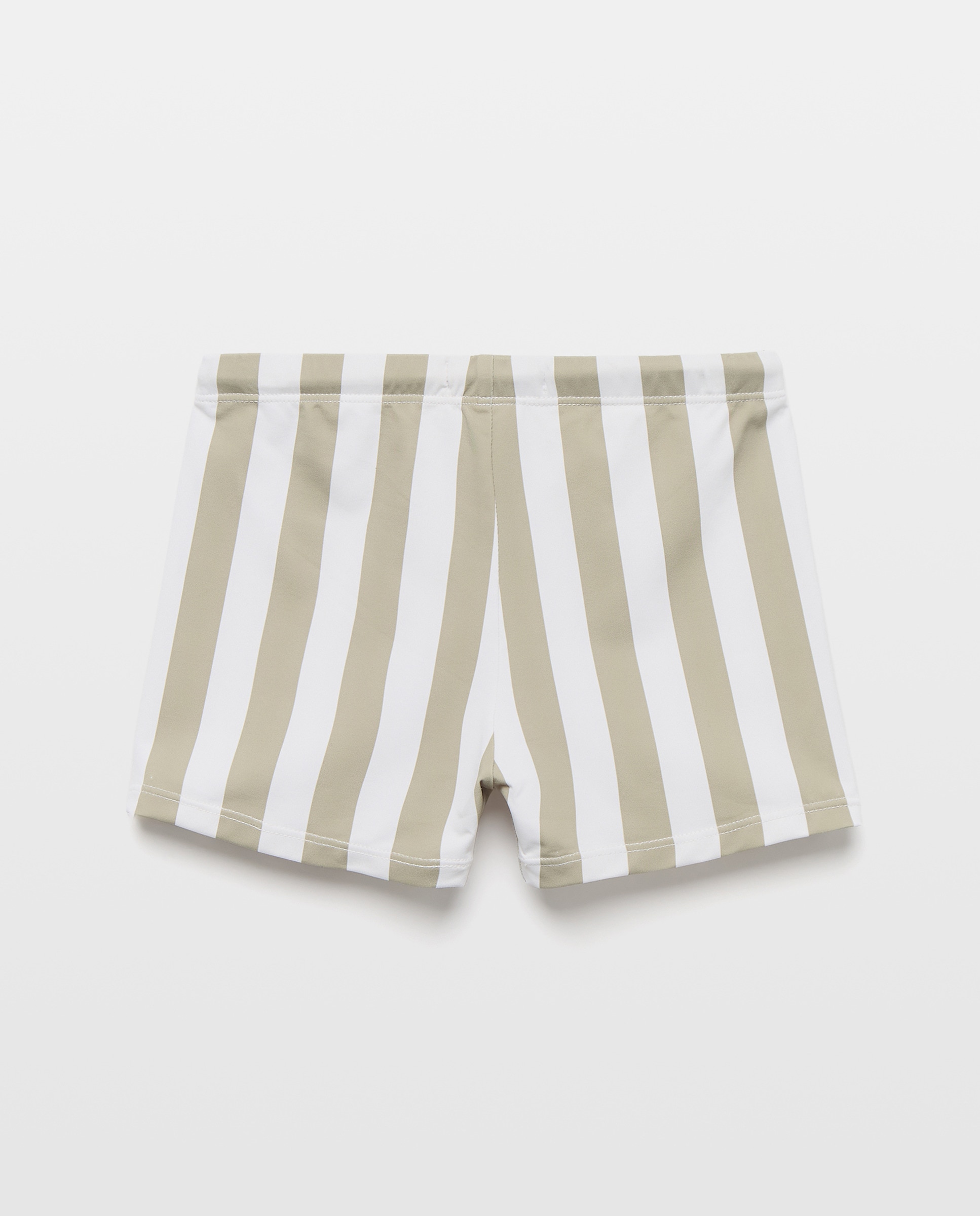 Bañador Boxer infantil raya 520 Kaki-2