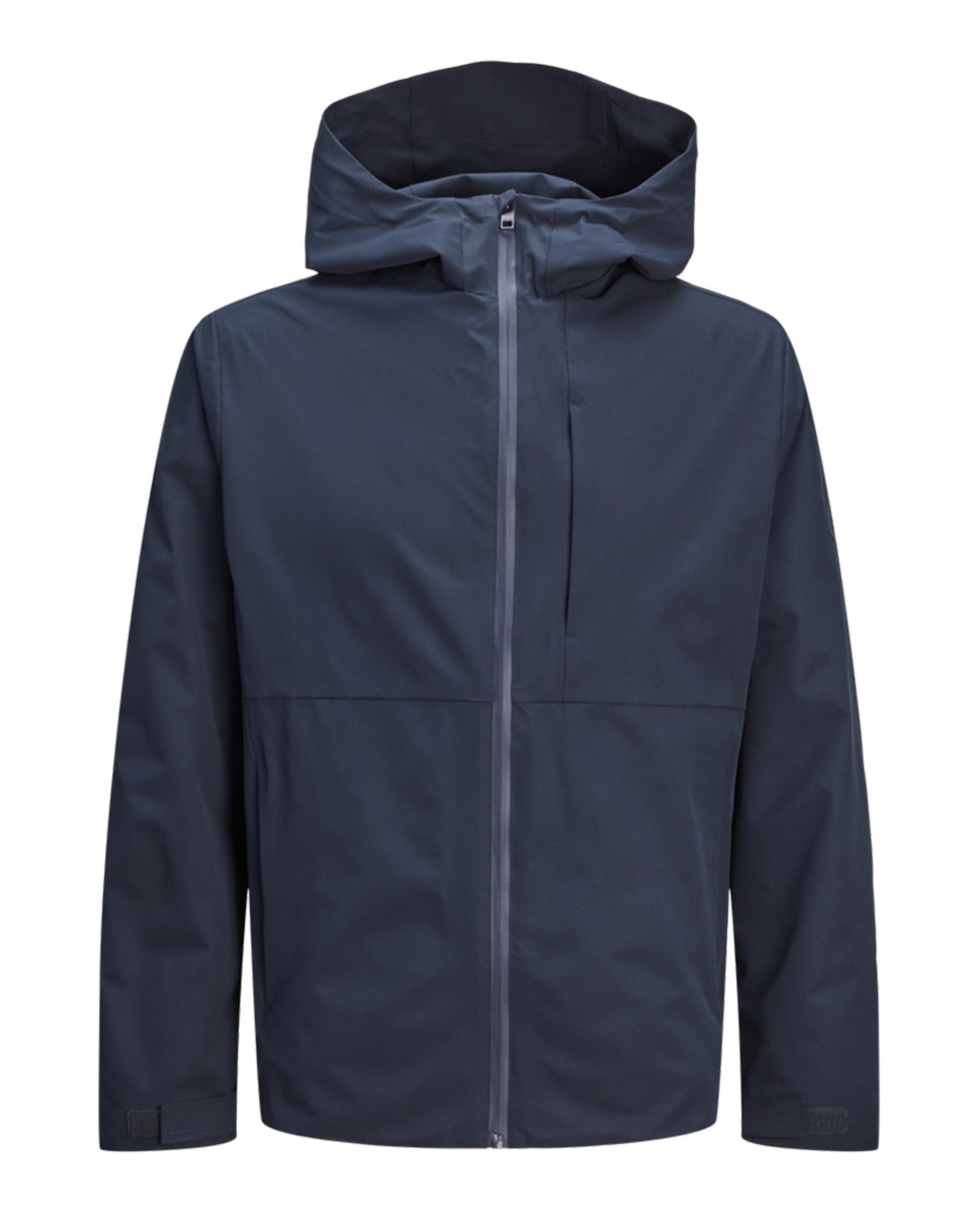 Casaco Ligeiro Softshell com Capuz Preto-6