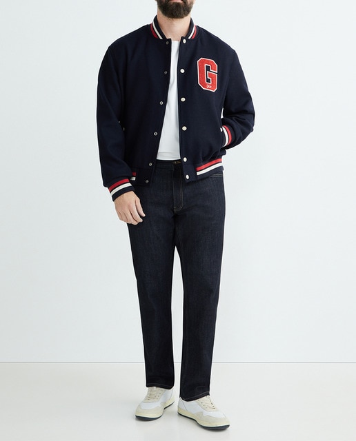 Imagen 0 de Cazadora de hombre cierre botones logo "G"