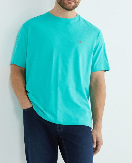 Imagen 0 de Camiseta de hombre talla grande preppy essentials algodón lisa