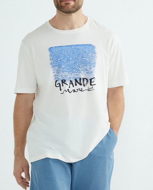 Imagen 0 de Camiseta de hombre tallas grandes de manga corta