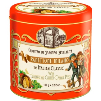 Panettone Clássico Vinte Memórias lata 100 g - Chiostro