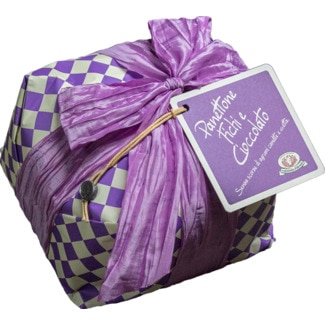 Panettone de Figo e Chocolate embalagem 750 g - Rustichella
