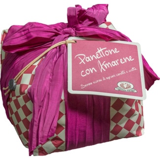 Panettone Amarene Cereja Preta embalagem 750 g - Rustichella