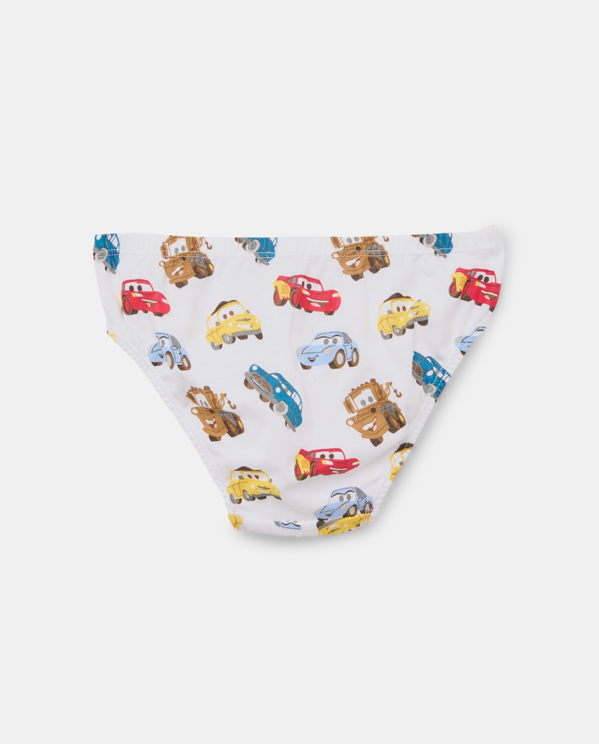 Pack de 3 Slips com Motivos Carros Multicolor-2