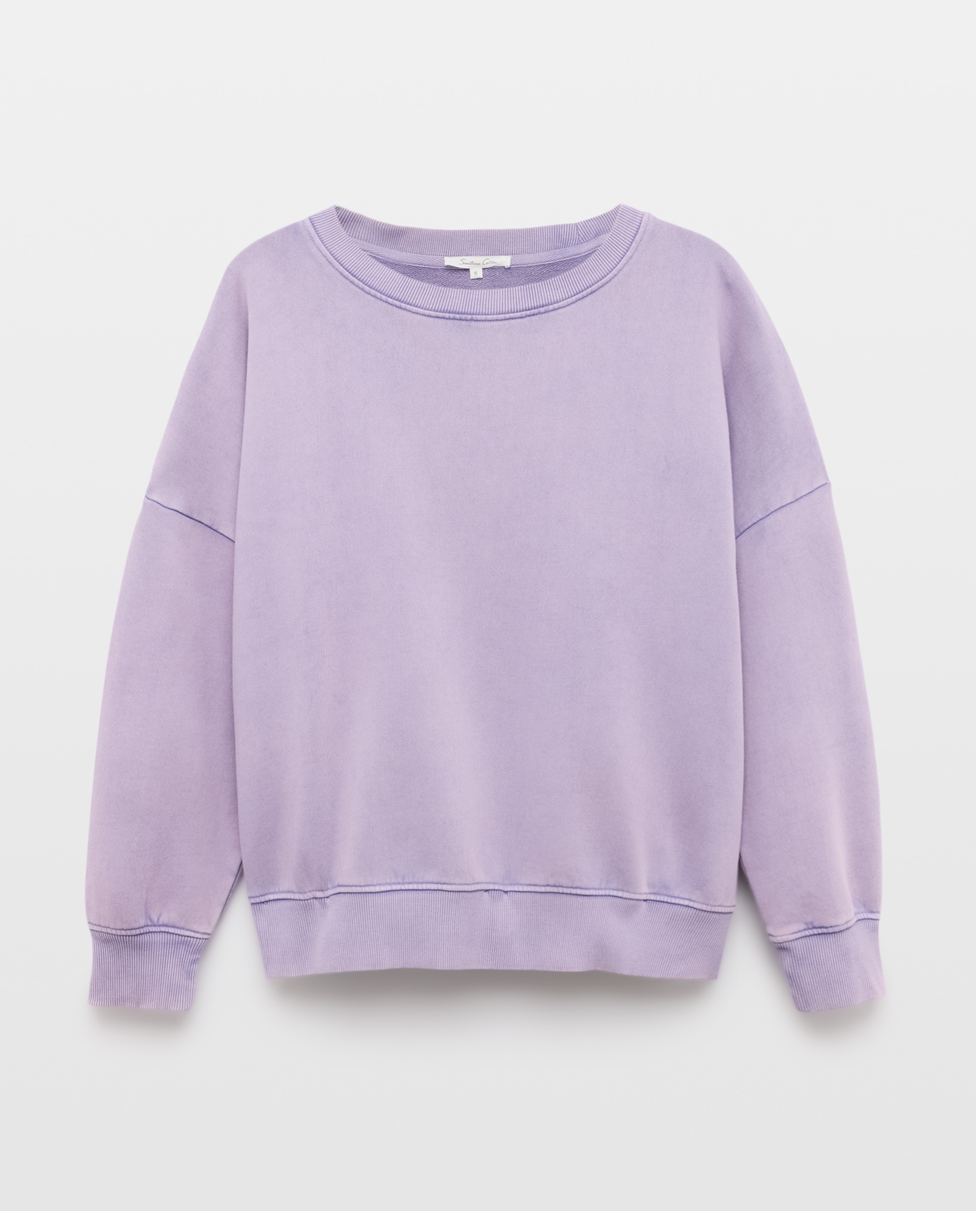 Sweatshirt Fina Oversize 284 Lilás-4