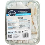 Entsalzene Stockfischbäckchen Kokotxas Schale 250 g