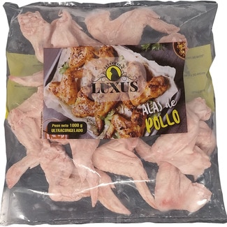 alas de pollo congeladas bolsa 1 kg - Luxus
