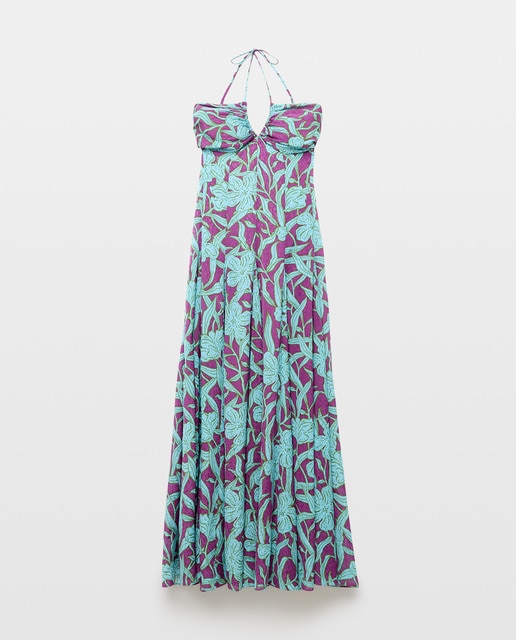 Imagem 0 de Vestido com Decote Coração e Godés