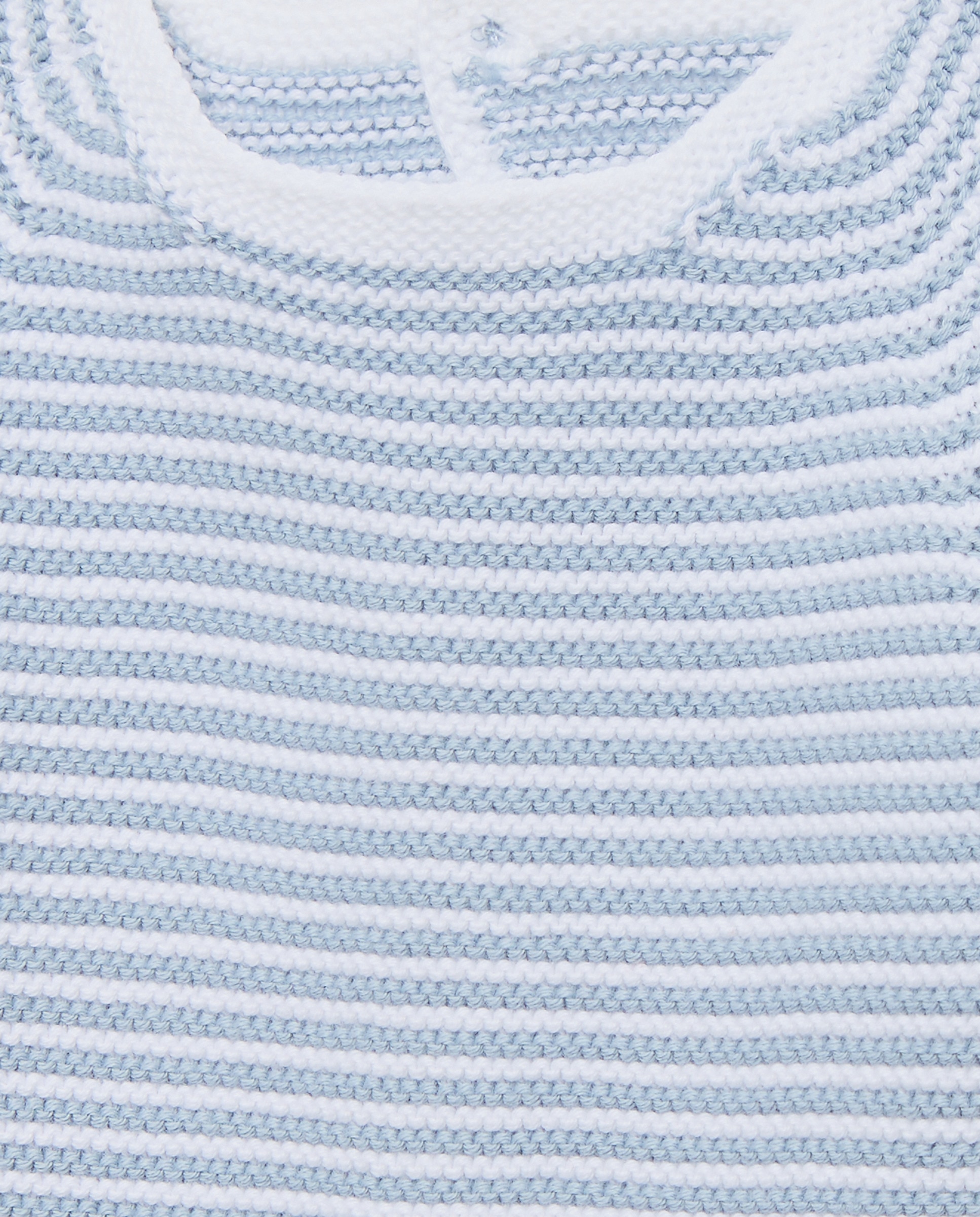 Camisola de Malha de Tricot às Riscas com Gola Redonda de Bebé Coconut El Corte Inglés 400 Azul-3