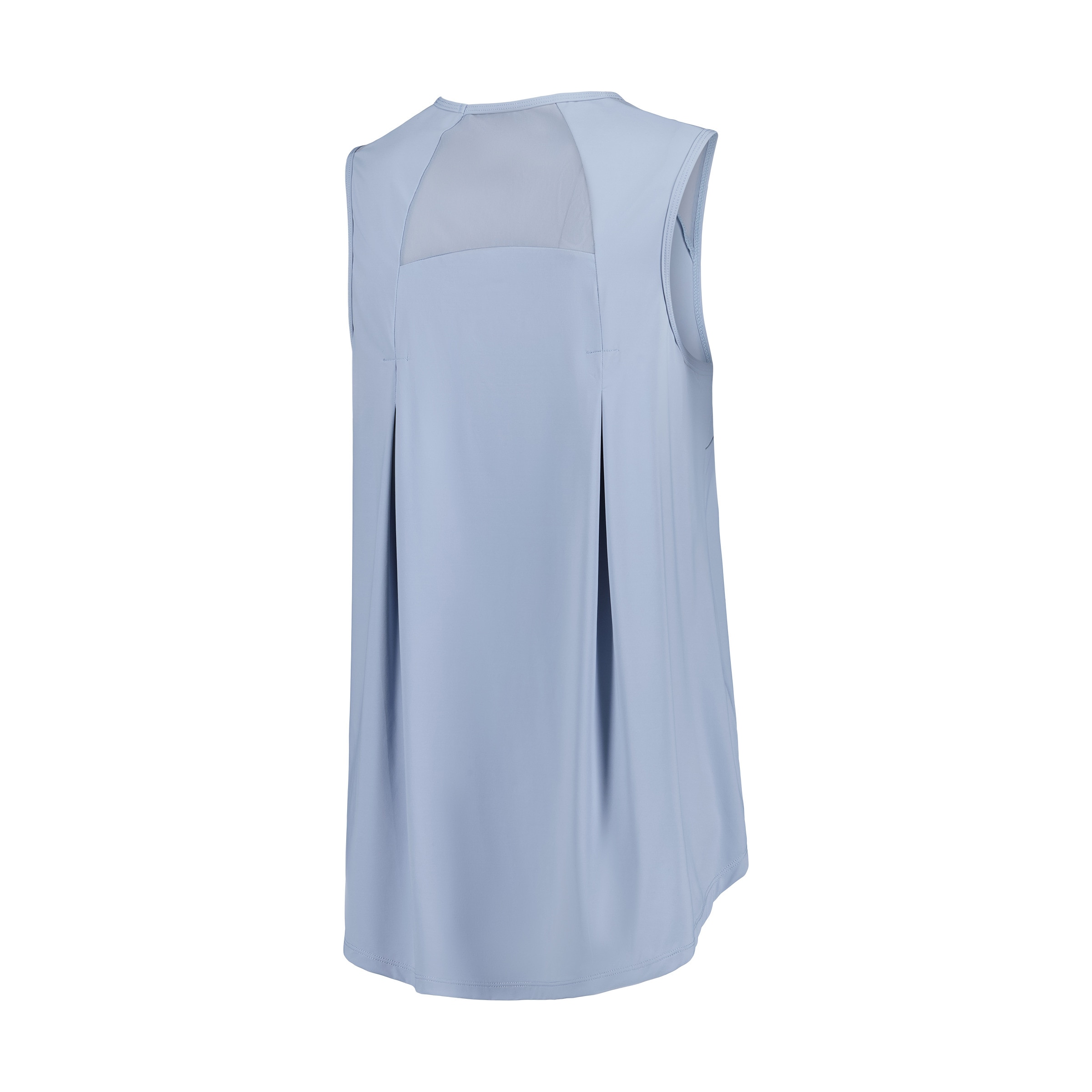 T-shirt sem Mangas de Training de Mulher Azul-claro-5