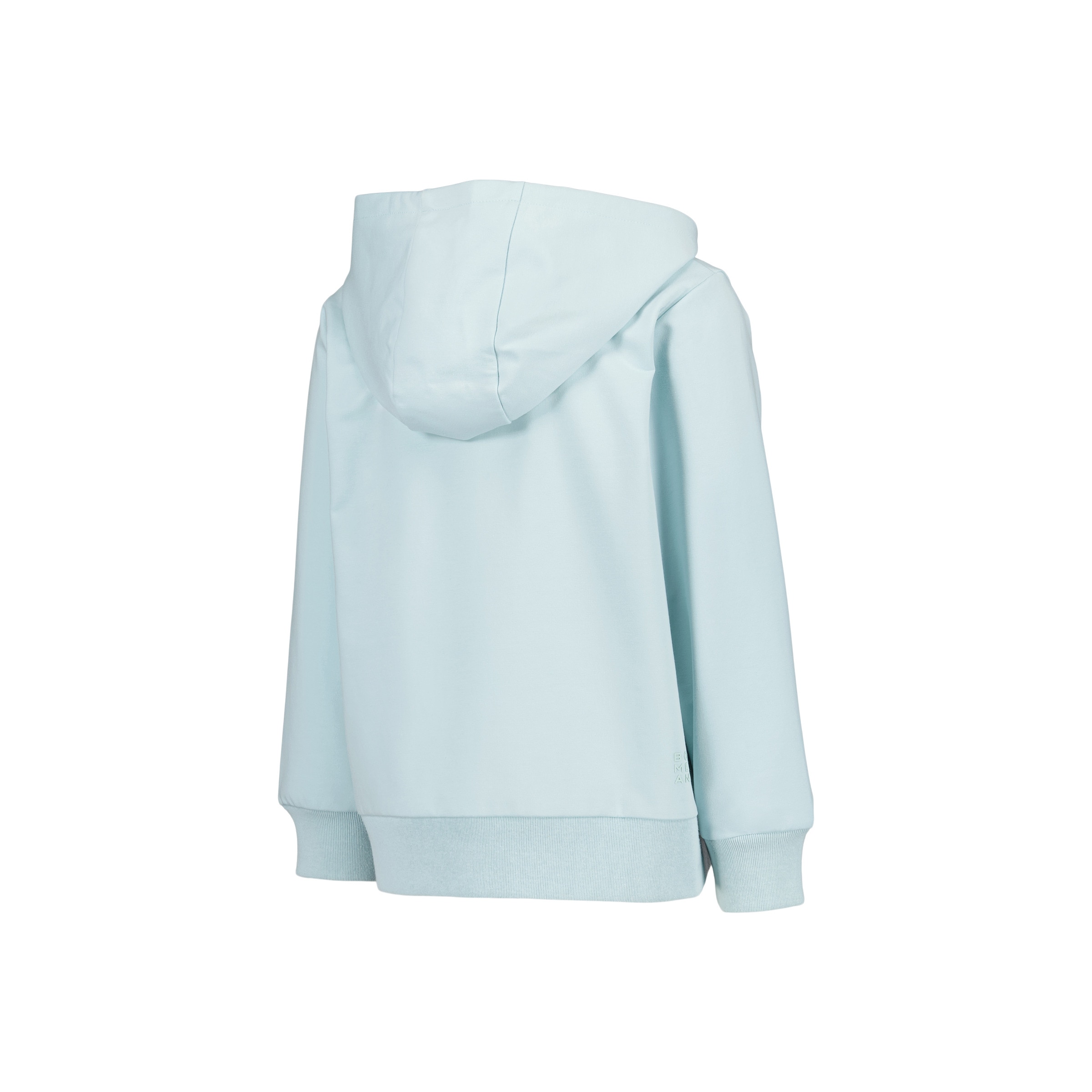 Sweatshirt Aberta com Capuz Sportcasual de Menina Verde Água-5