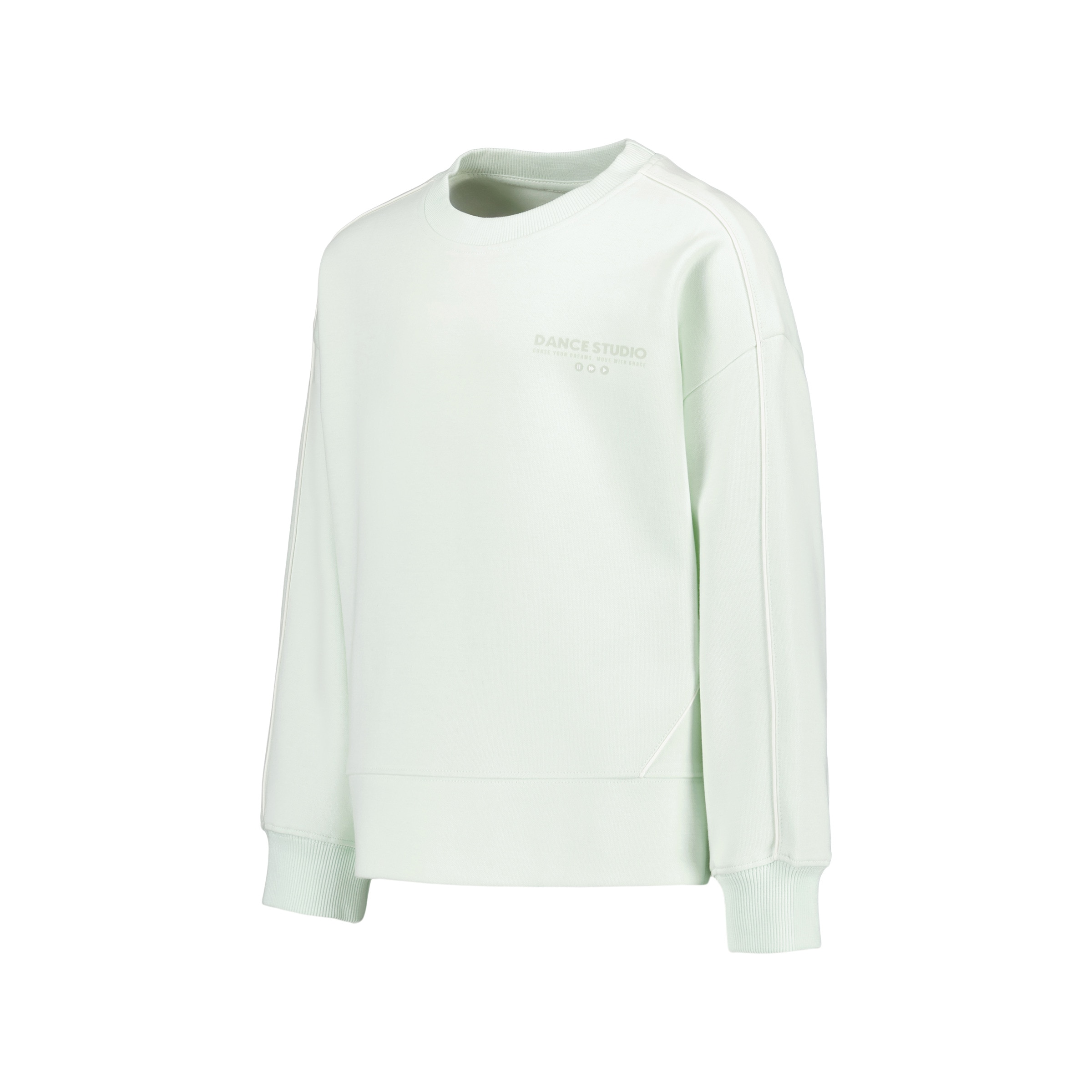 Sweatshirt de Decote Redondo Sportcasual de Menina Verde-Sala-de-Operações-4