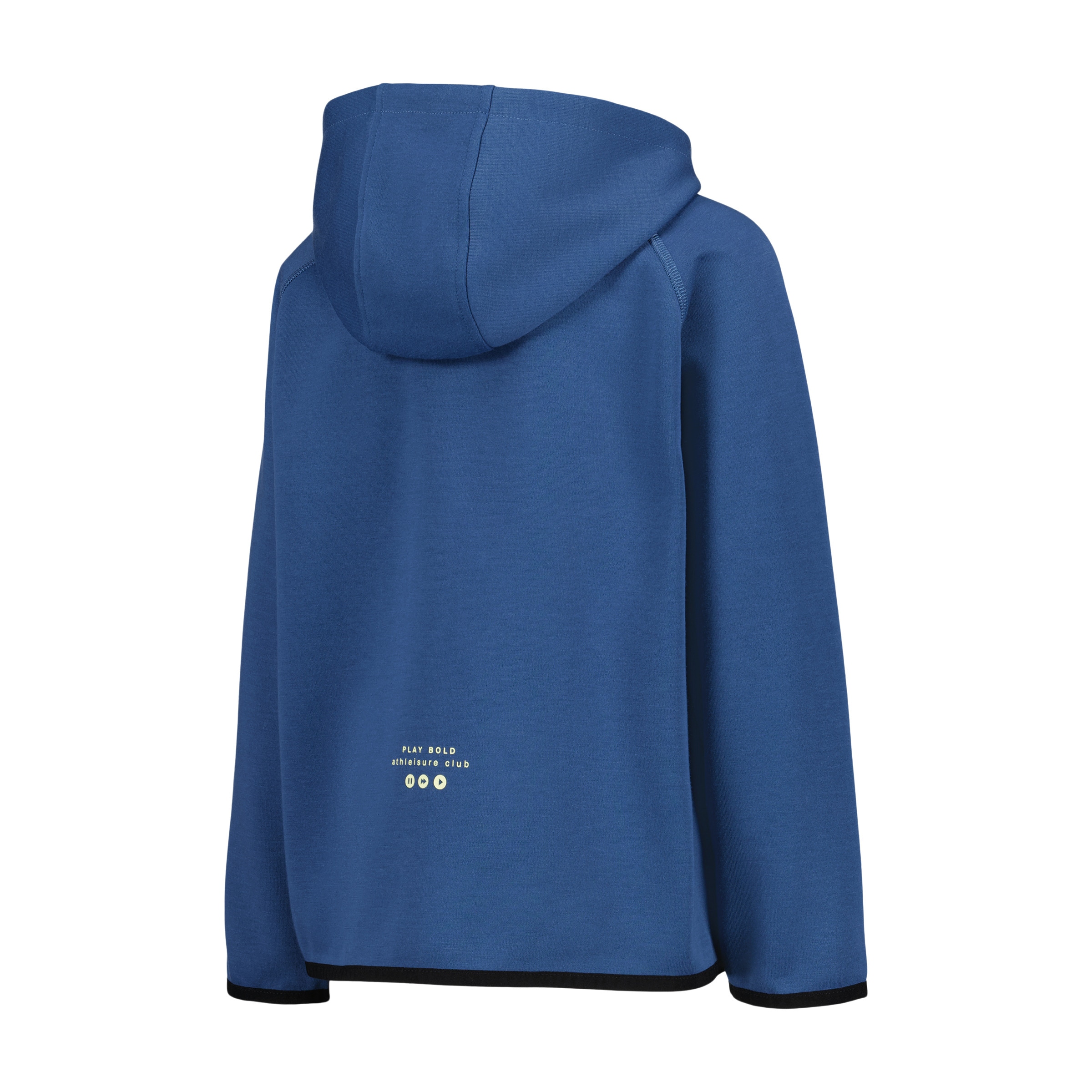 Sweatshirt Aberta com Capuz Sportcasual de Menino Azul-escuro-5
