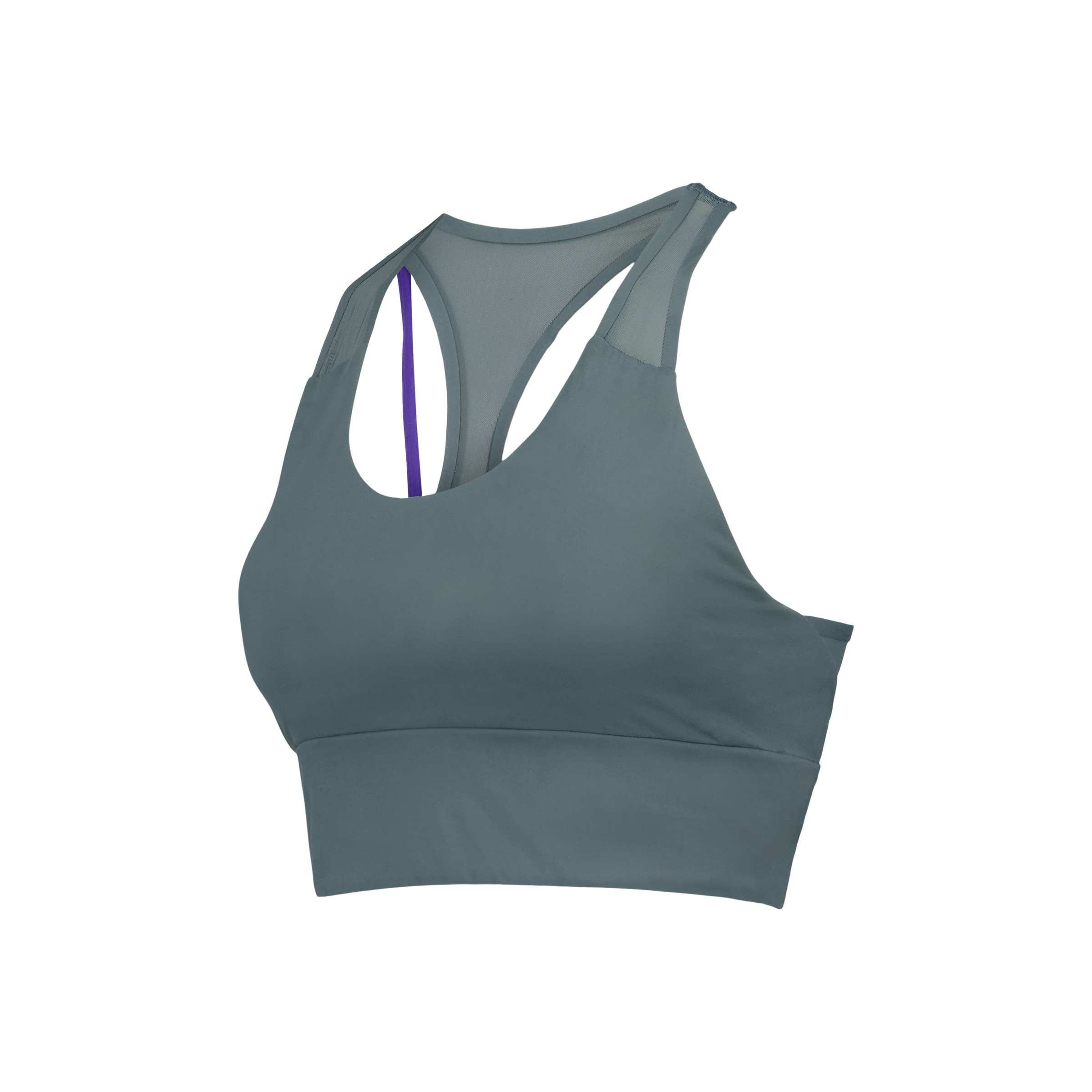 Top de Yoga de Mulher Verde-claro-5