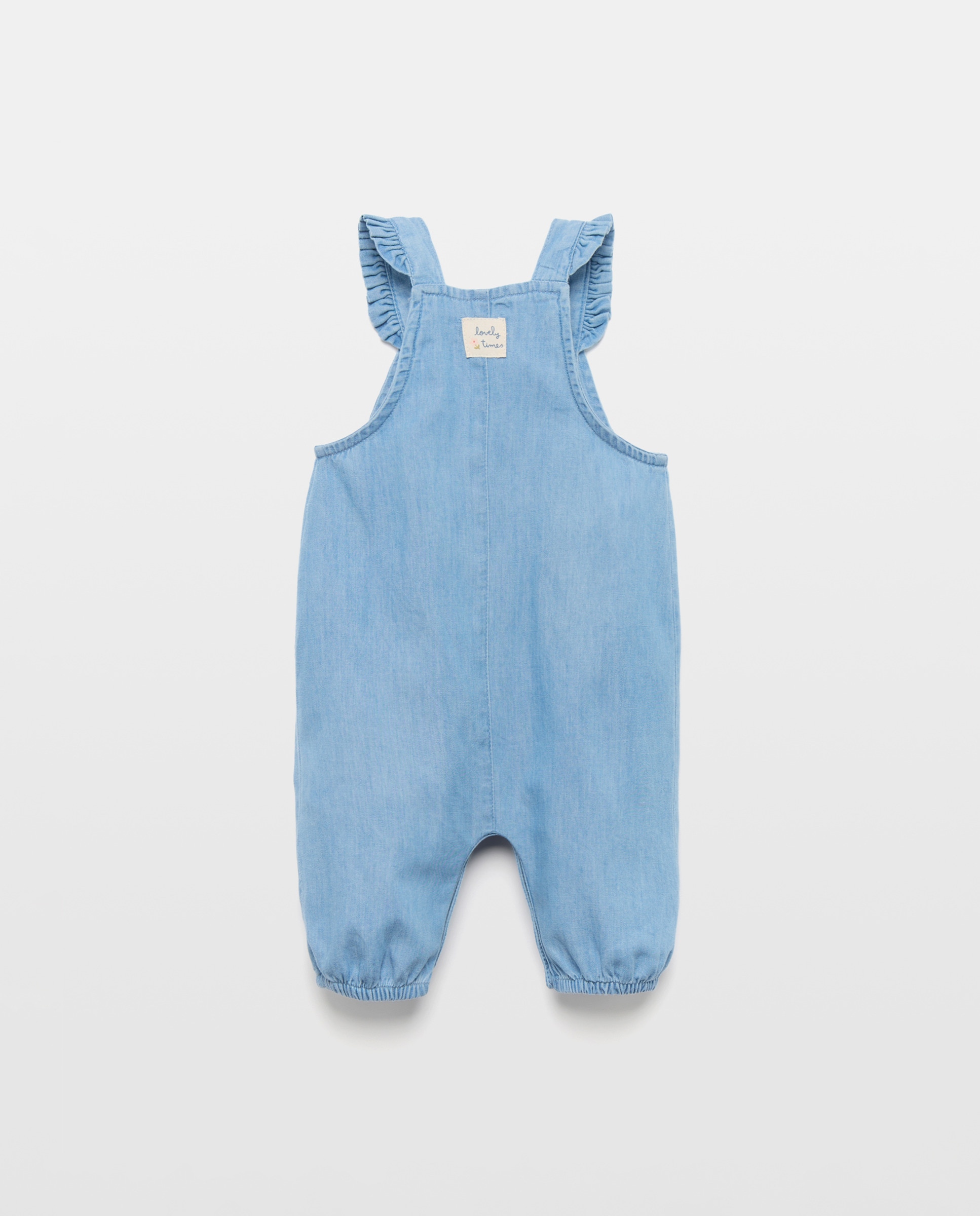 Jardineiras de Chambray de Bebé Baby El Corte Inglés 400 Azul-2