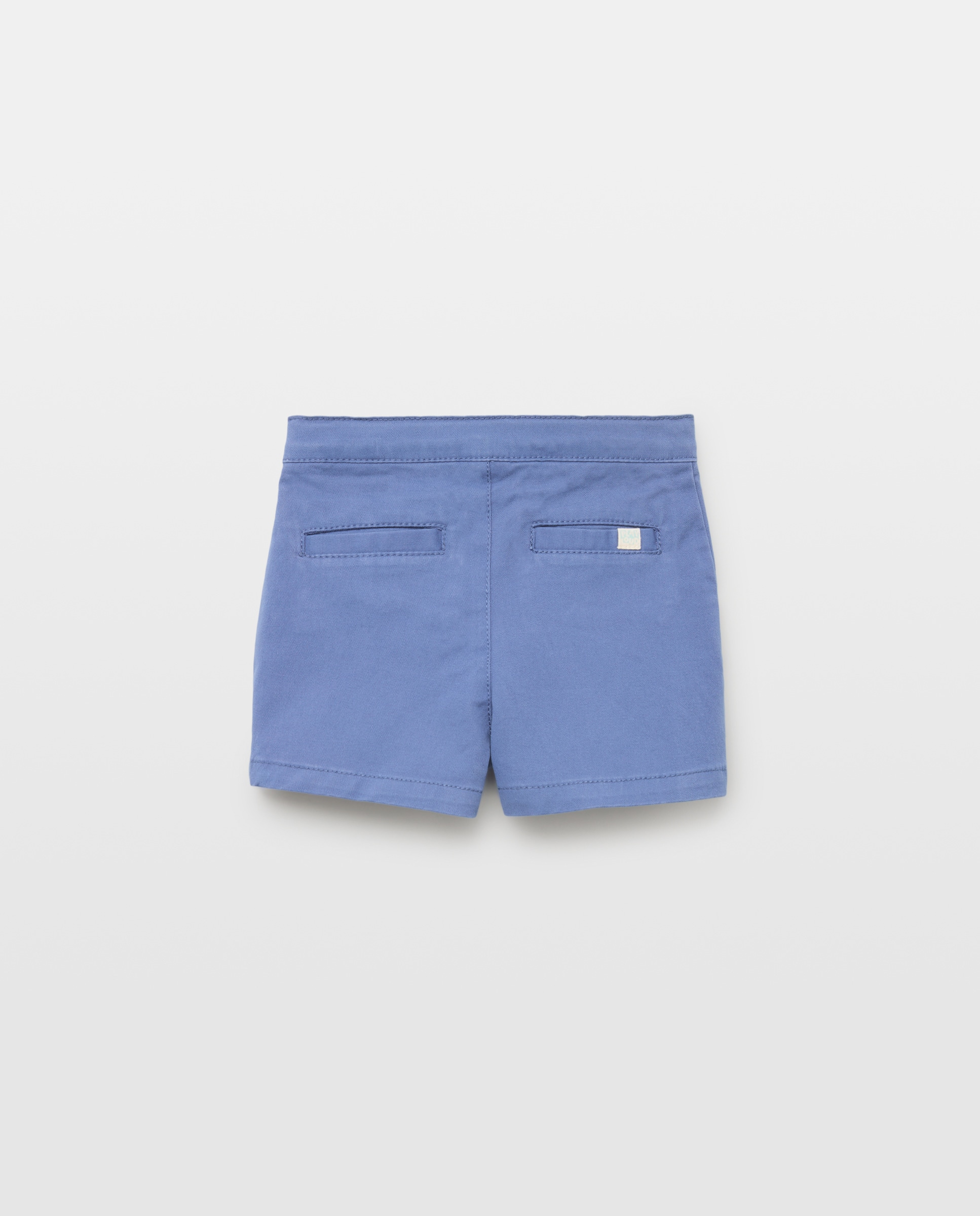 Bermudas Chino de Bebé Baby El Corte Inglés 471 Índigo-2
