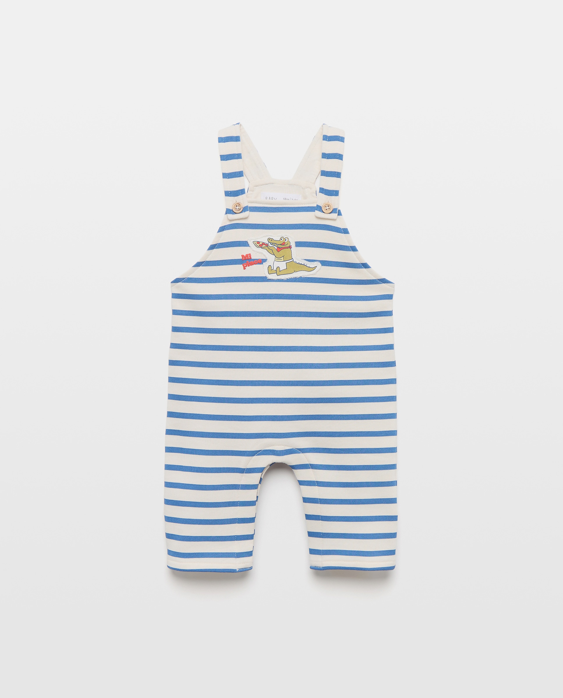 Imagem 0 de Jardineiras de Felpa de Bebé com Soft Print de Fantasia