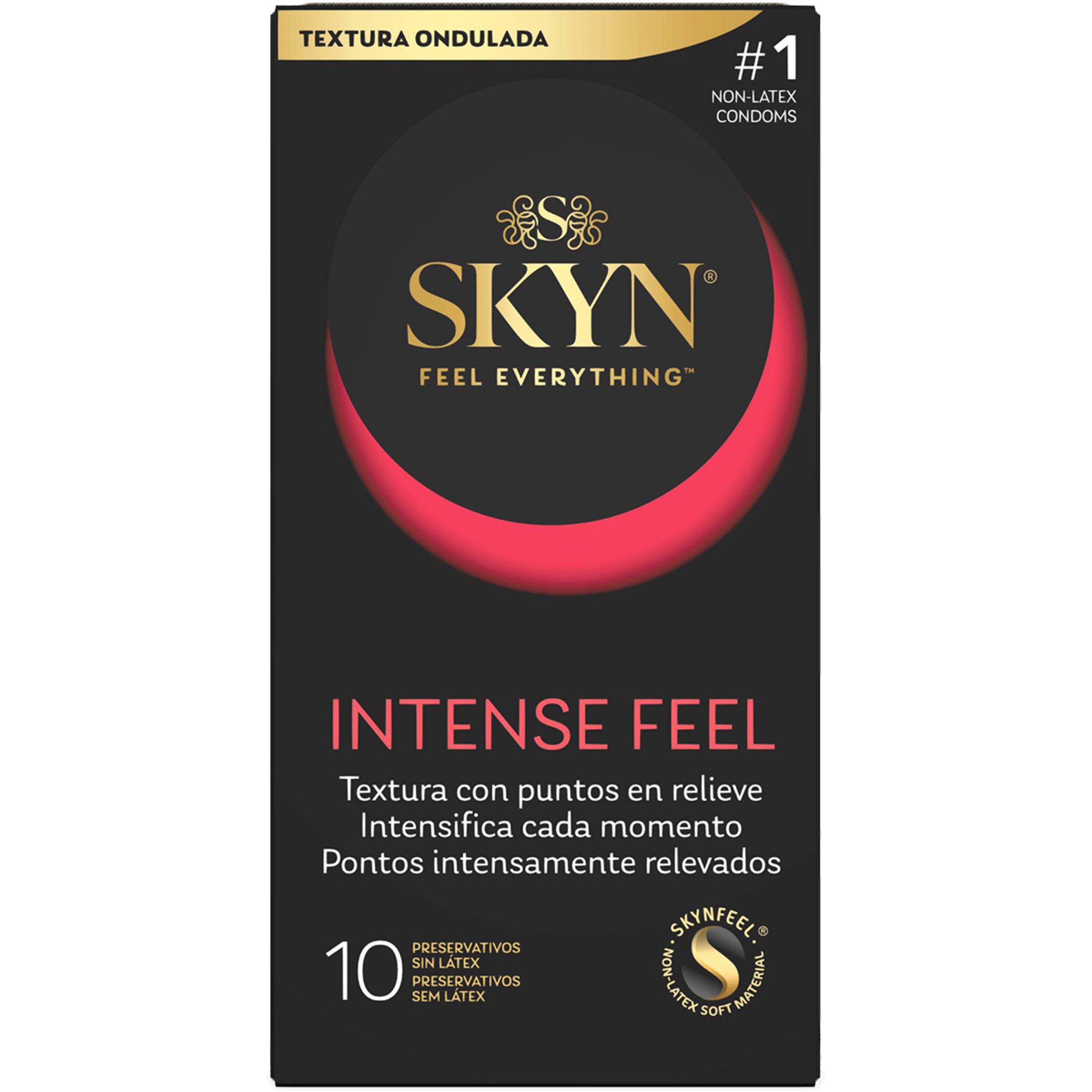 preservativos sin látex Intense Feel caja 10 unidades