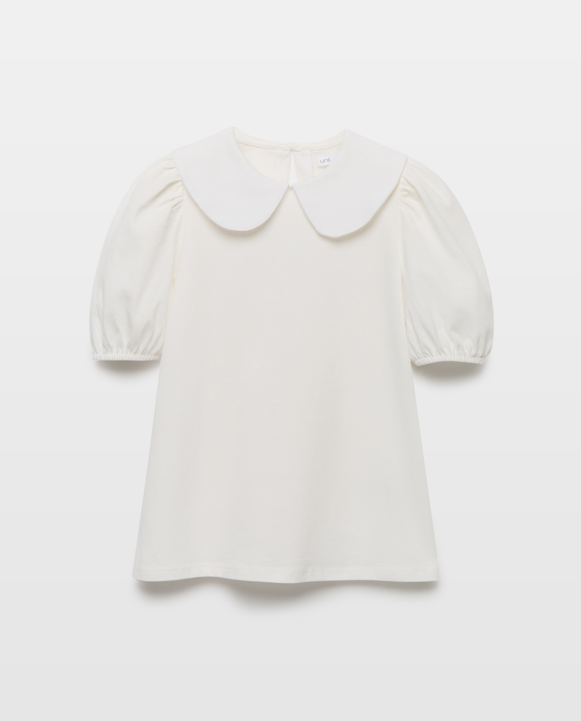 Imagen 0 de Camiseta niña con cuello y manga globo