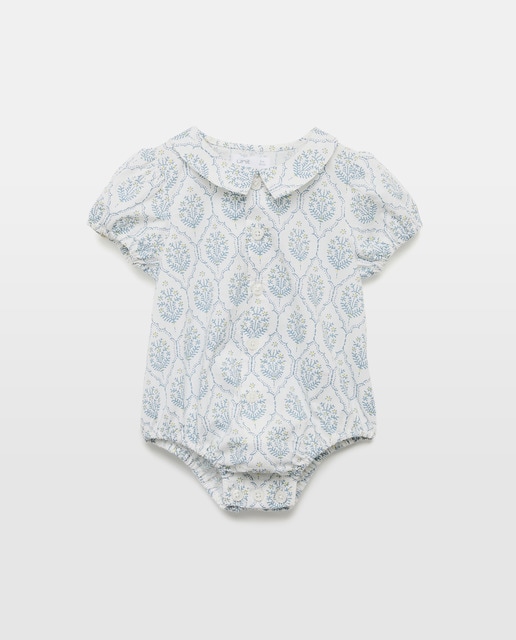 Imagen 0 de Ranita de recién nacido flores sello