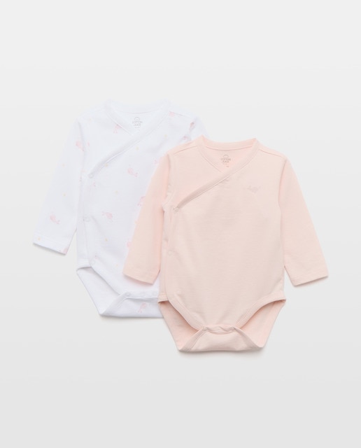 Imagem 0 de Pack de 2 Bodies Natal de Bebé com Manga Comprida e Fantasia