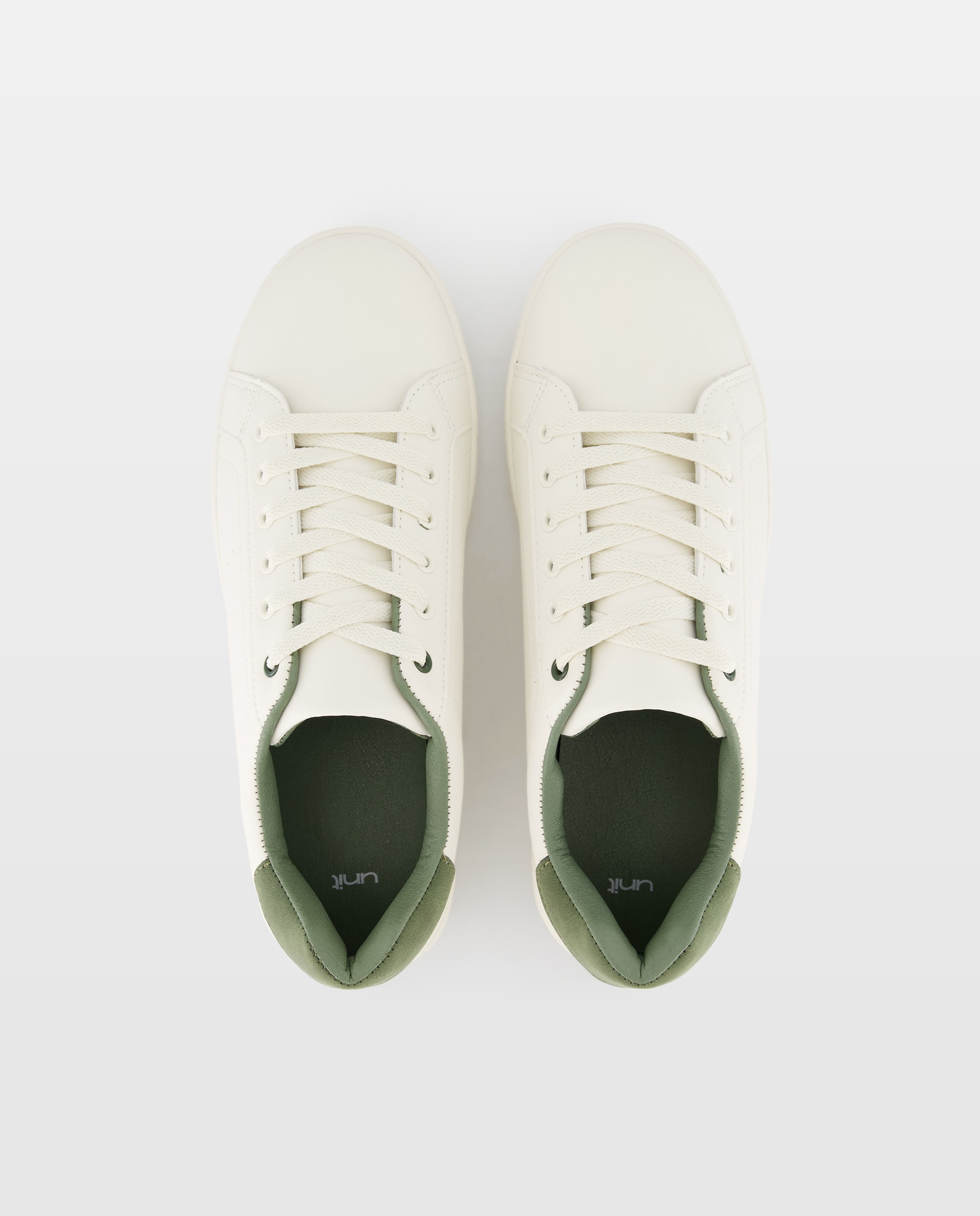 Deportivo cordones de hombre con piso goma Blanco-4