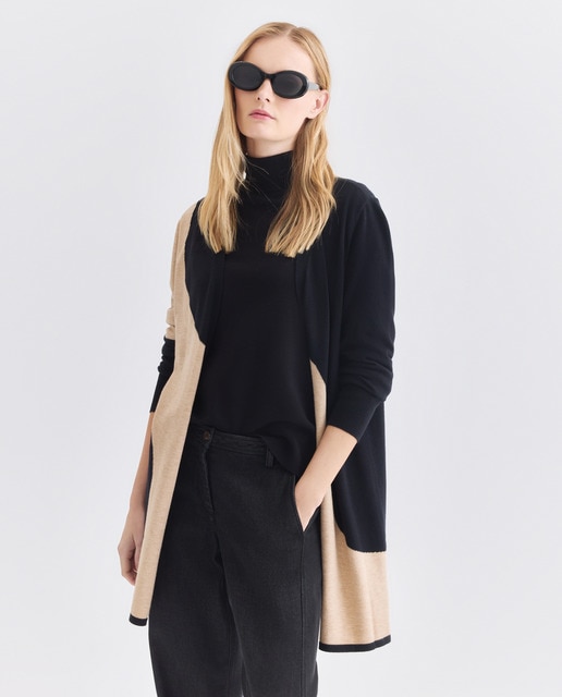 Imagen 0 de Chaqueta de mujer manga larga lisa