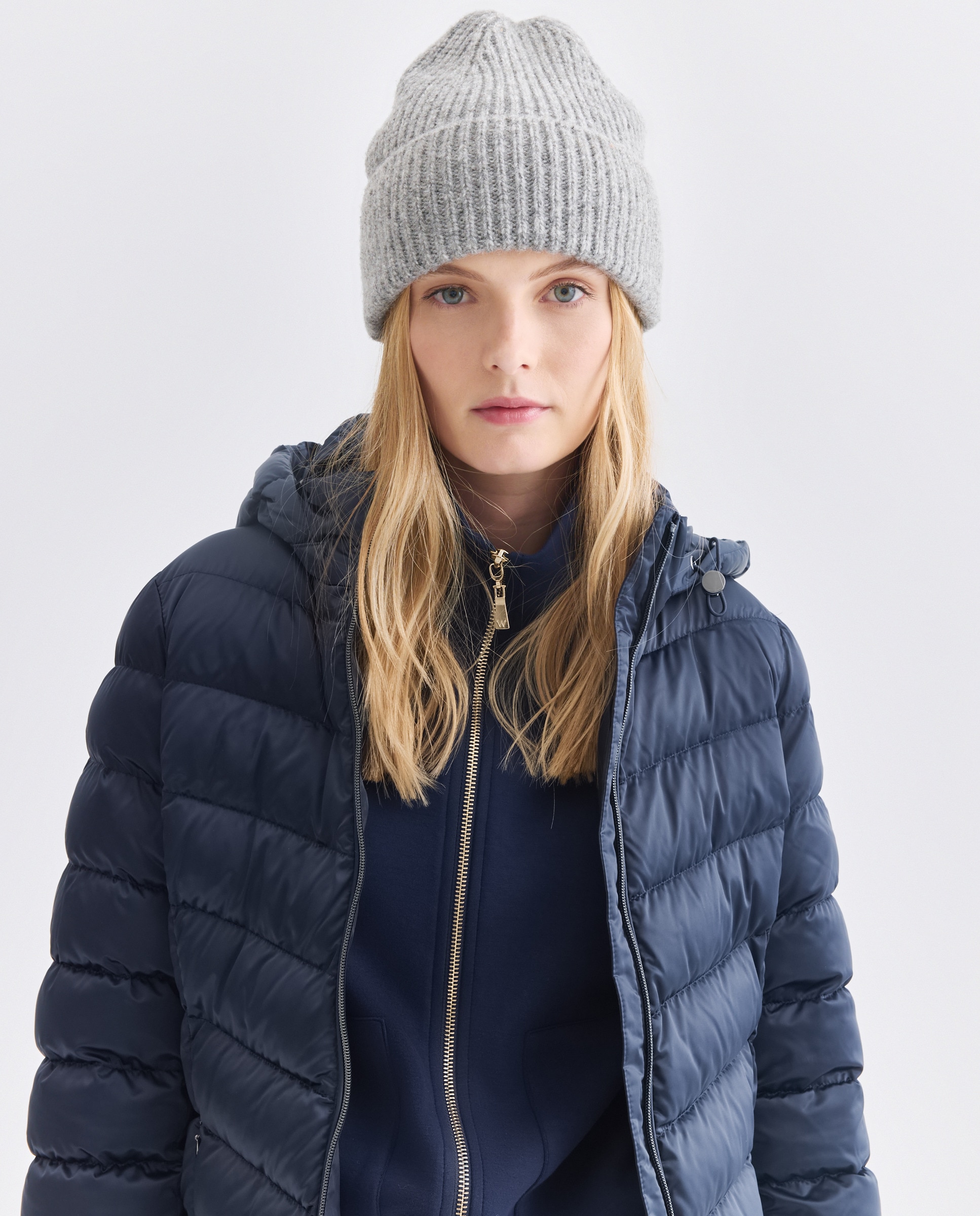 Imagem 0 de Casaco Comprido com Capuz Desmontável