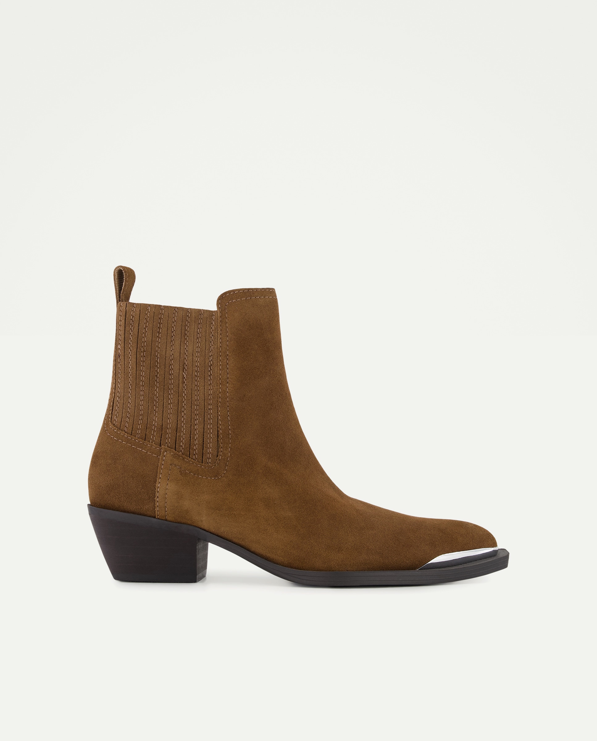 Botins de Camurça 560 Azeitona-1