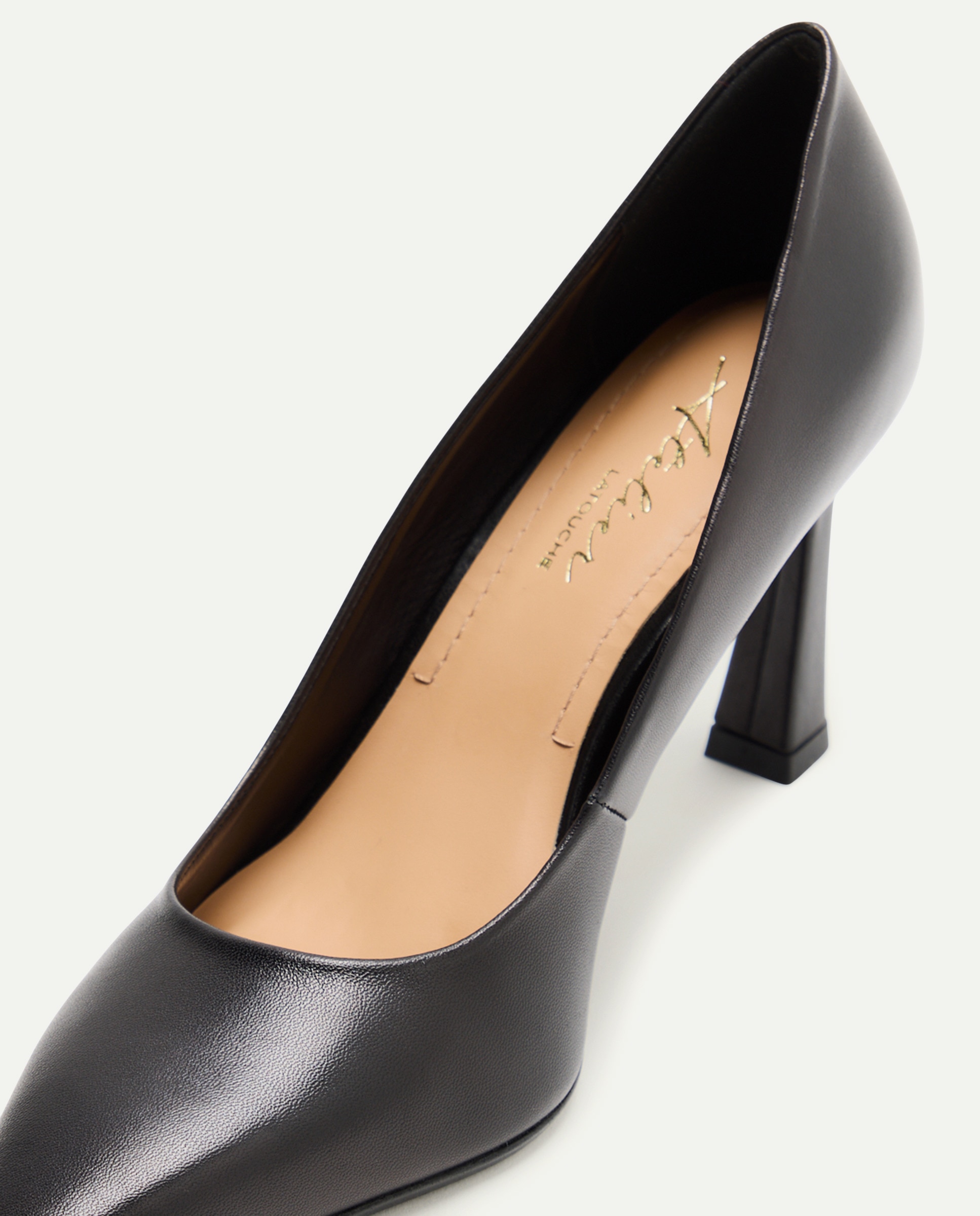 Sapatos de Salto Altos Preto-5