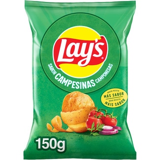 patatas fritas sabor Campesinas bolsa 150 g - Lay's