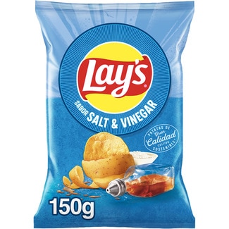patatas fritas con sal y vinagre bolsa 150 g - Lay's