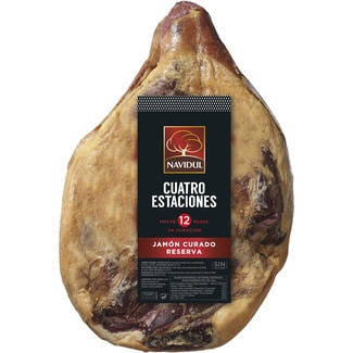 Cuatro Estaciones jamón deshuesado curado Reserva más de 12 meses de curación - Navidul