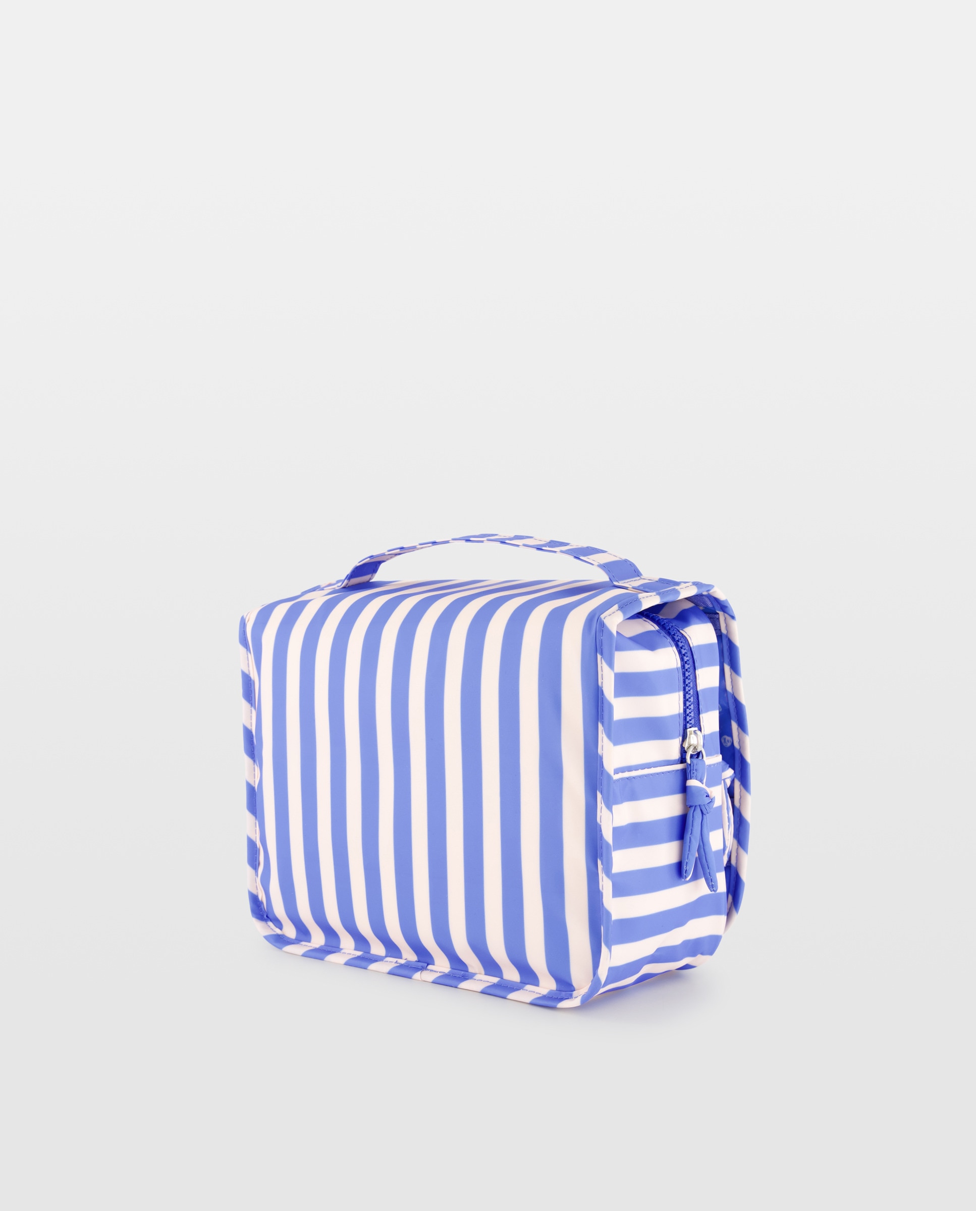 Nécessaire com Estampado de Peixe e Balão 400 Azul-2