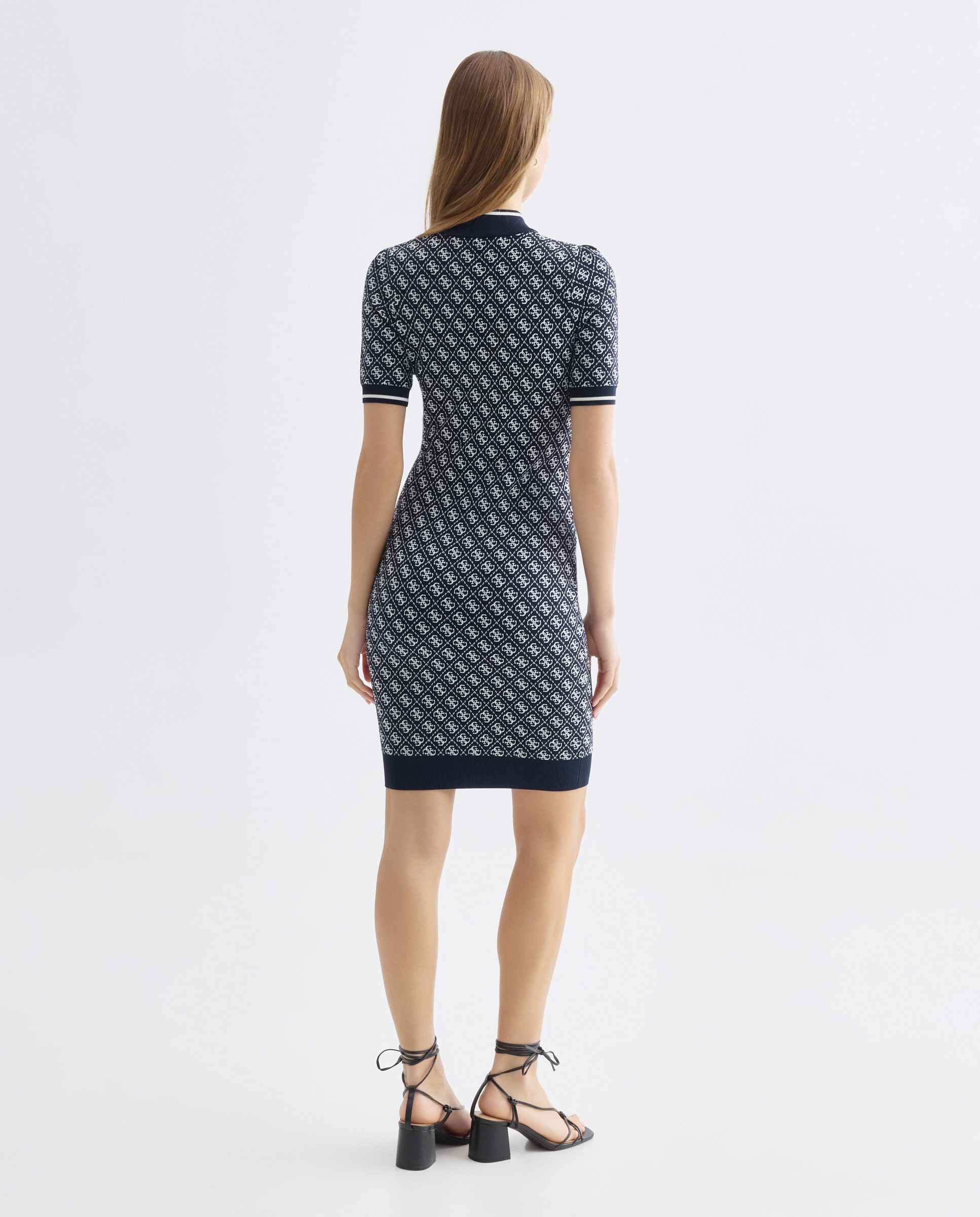 Vestido de malha Multicolor-2