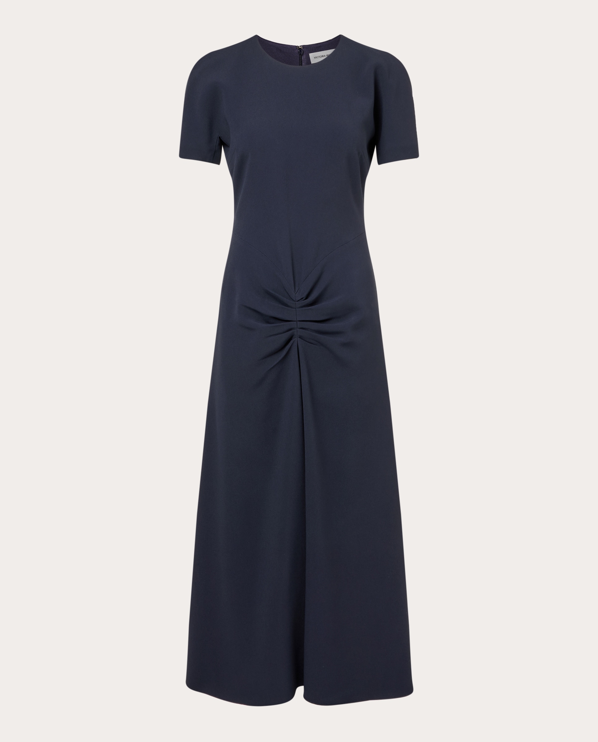 Vestido midi Azul marino-1