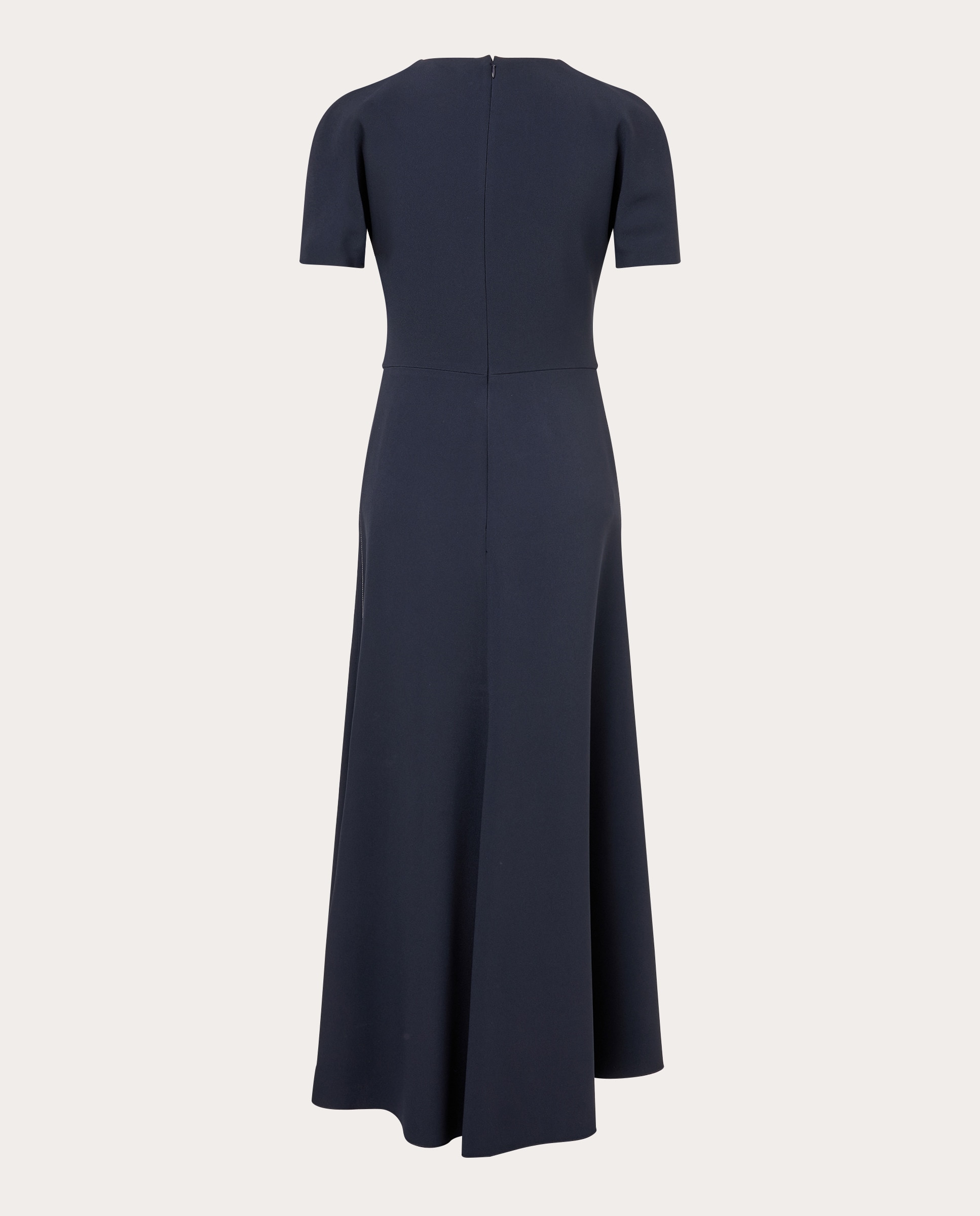 Vestido midi Azul marino-2