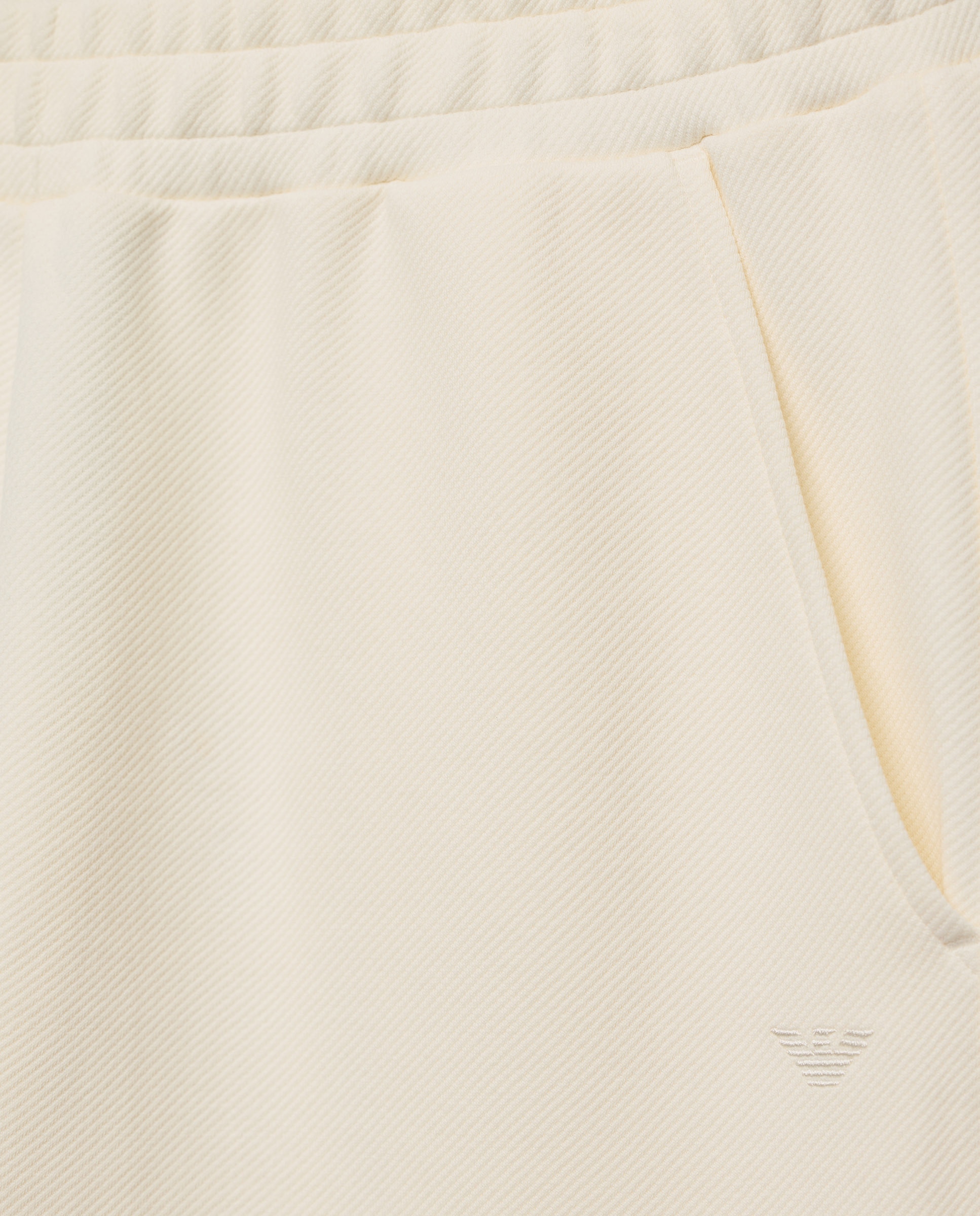 Calças Homewear Largas Branco-5