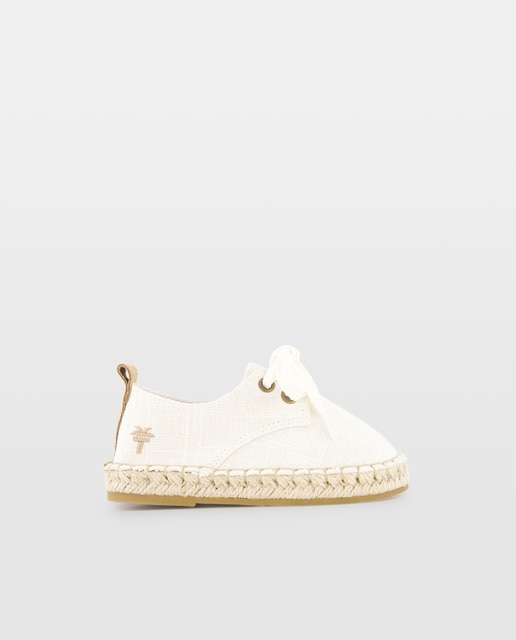 Imagem 0 de Alpercatas Tipo Bluchers de Bebé em Juta Cosida