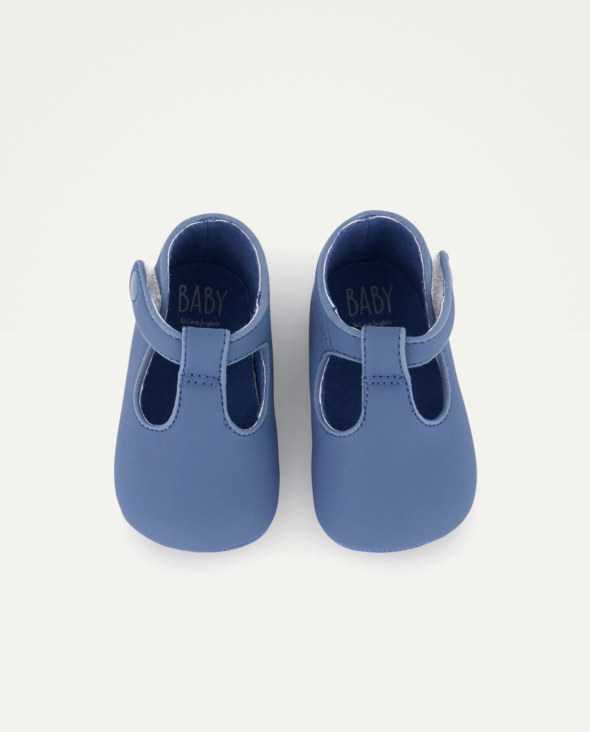 Sapatos de Presilha Flexíveis de Bebé 400 Azul-4