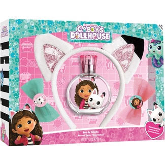 Estuche regalo infantil Gabby's Dollhouse con eau de toilette infantil  + 1 diadema + accesorios de cabello - Gabby's Dollhouse