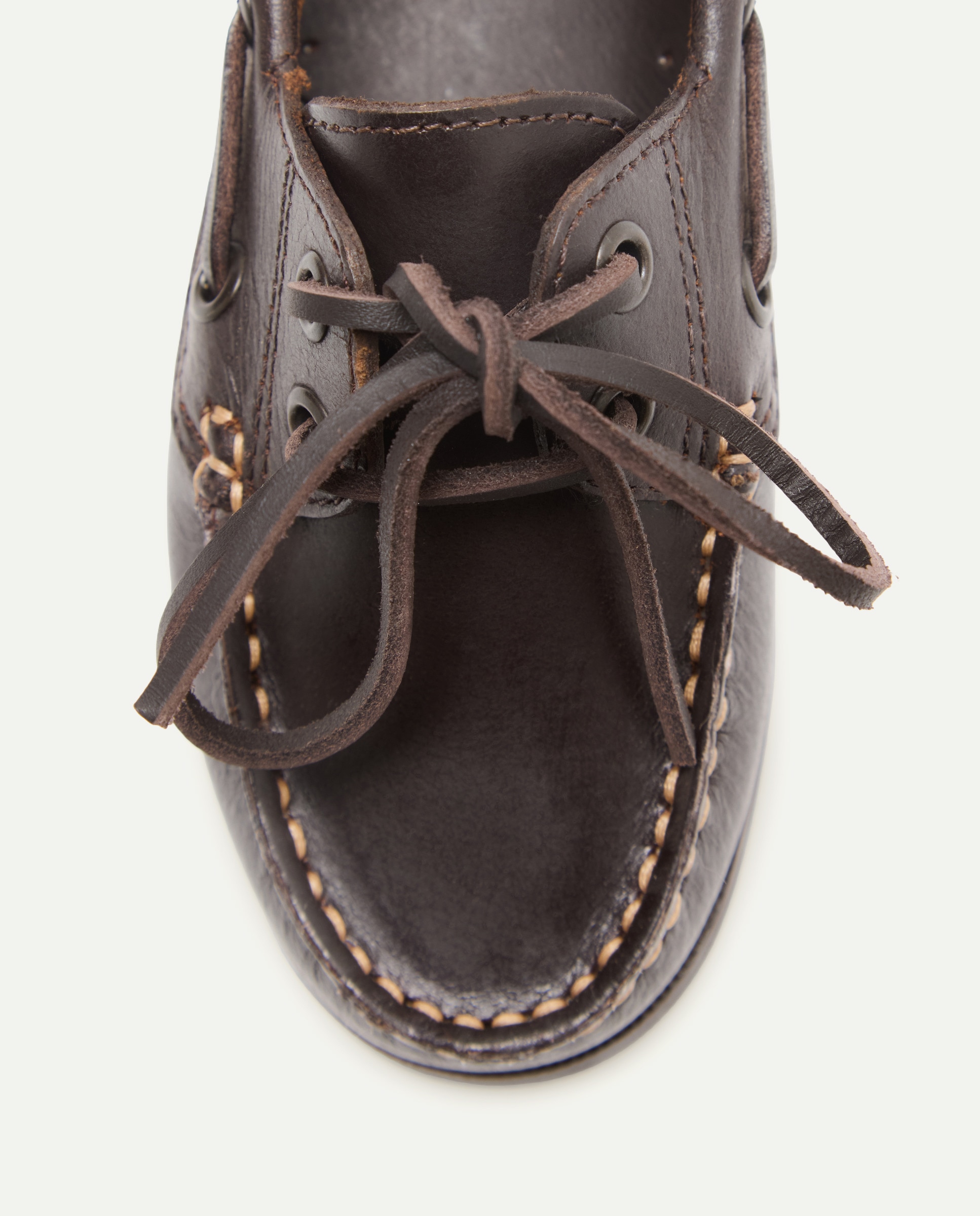 Náutico  bebés piel Marrón-5