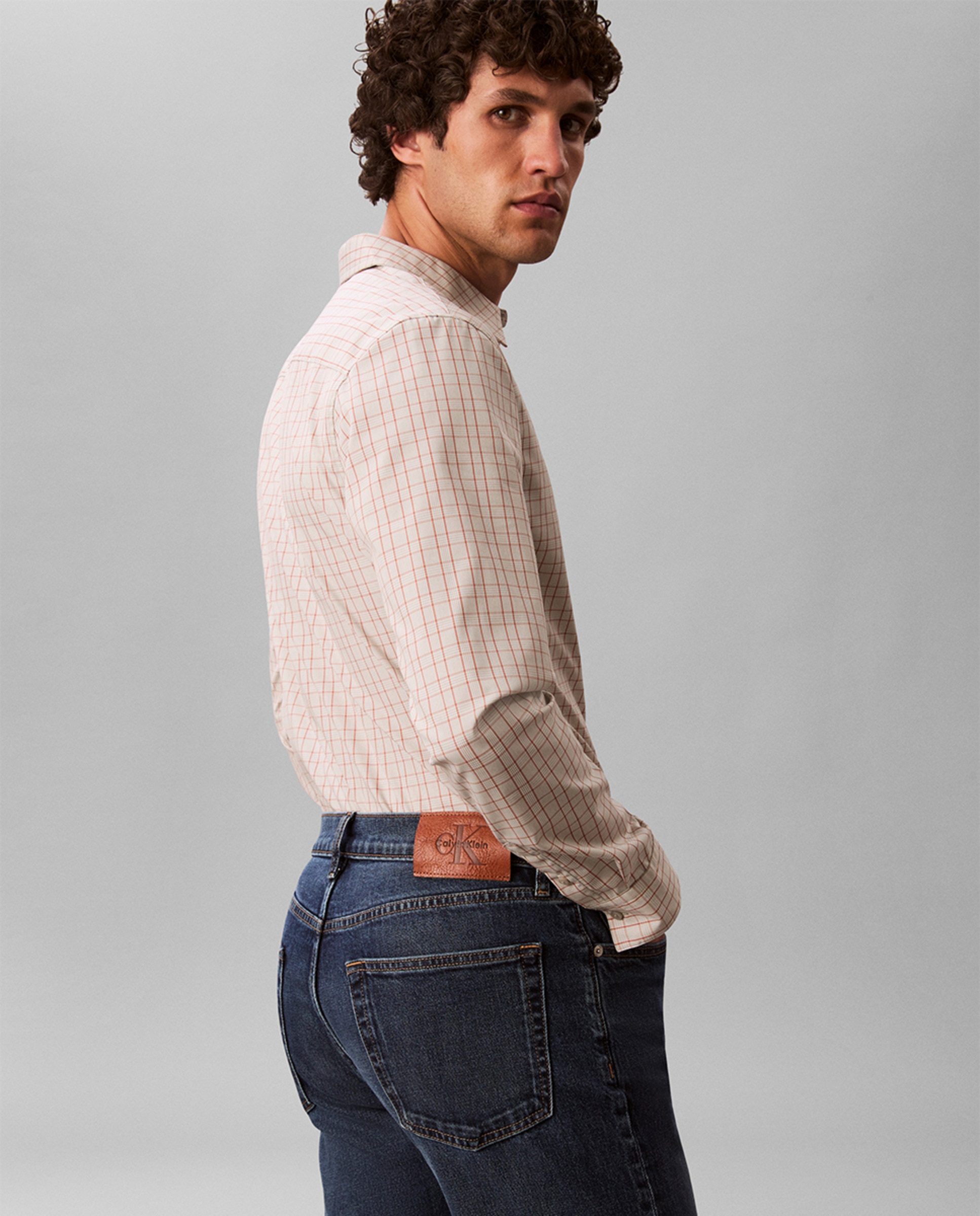 Jeans Fit Standard Straight Azul-5