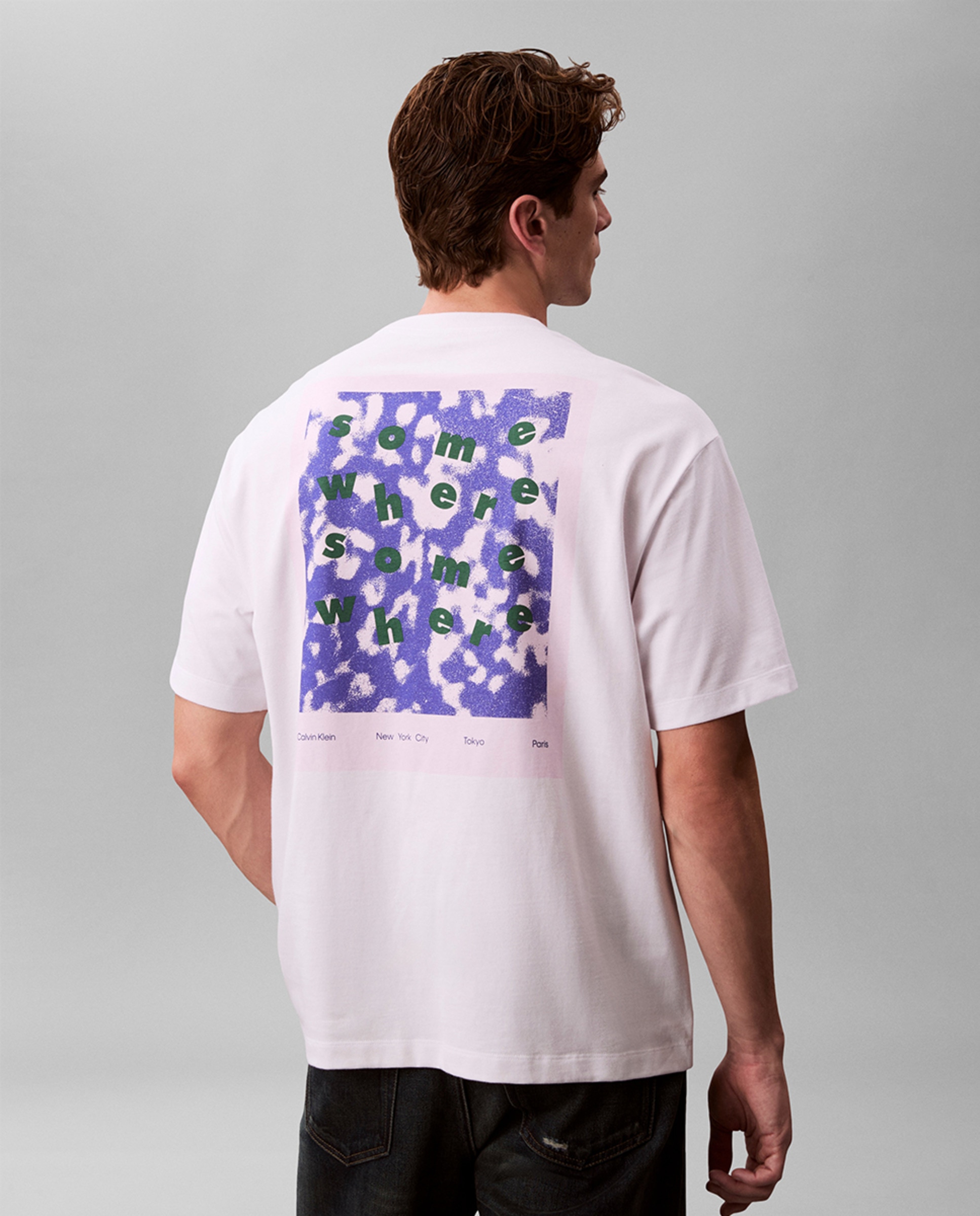 T-shirt com Letras Bordadas Branco-3