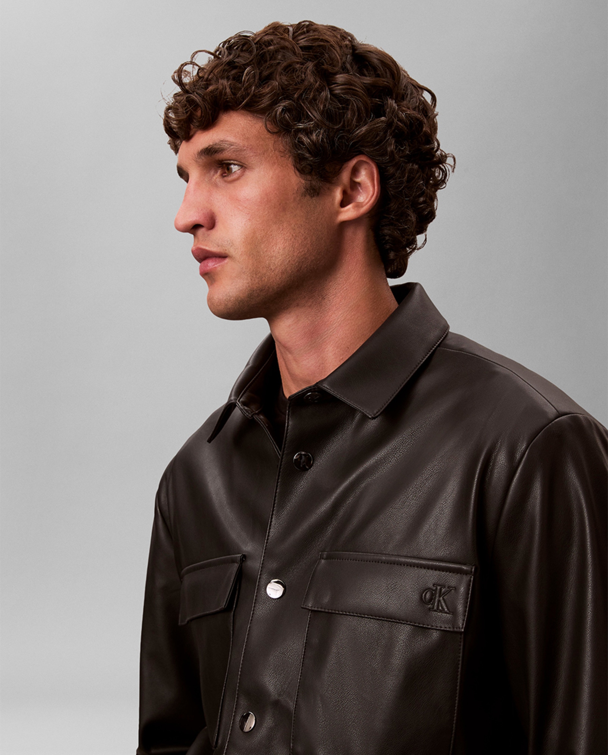 Casaco em Polipele Preto-3