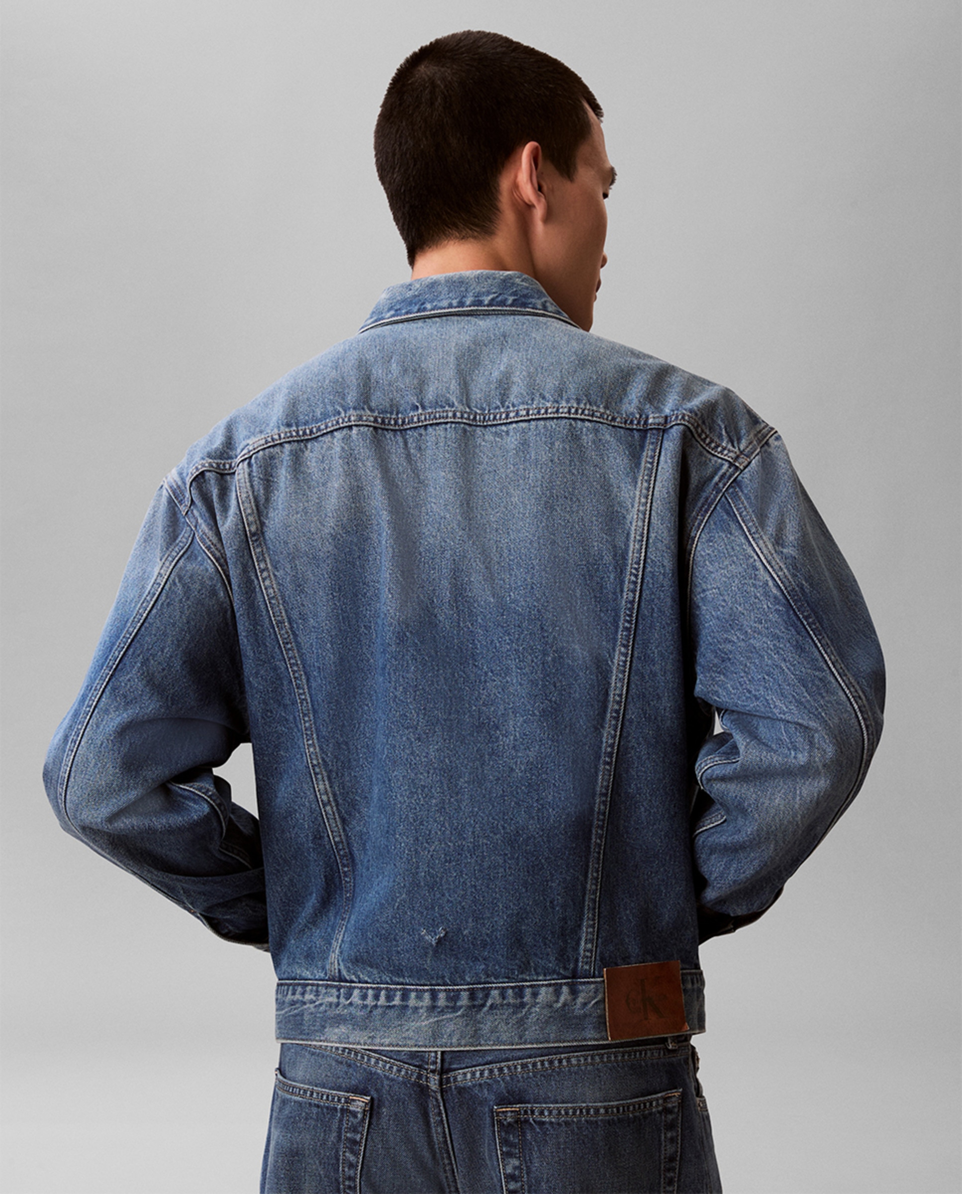 Casaco de Ganga 90S Azul-2