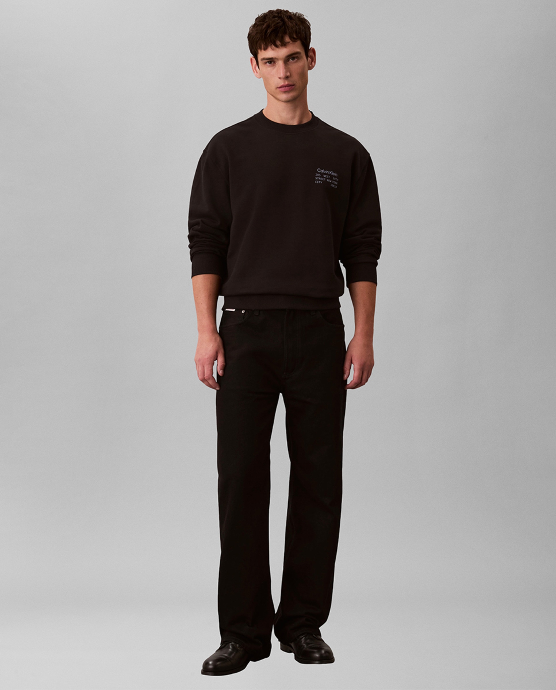 Sweatshirt com Desenho Gráfico Preto-6